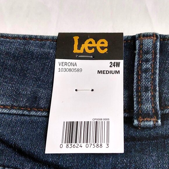 Lee Women's Relaxed Fit Straight Leg Jean  - Size 24 - Picture 7 of 12